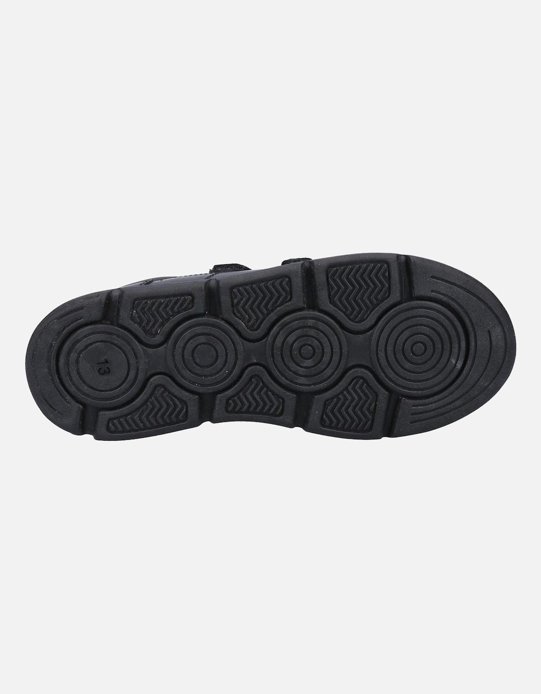 Lucas JNR Leather Boys's Black Shoes