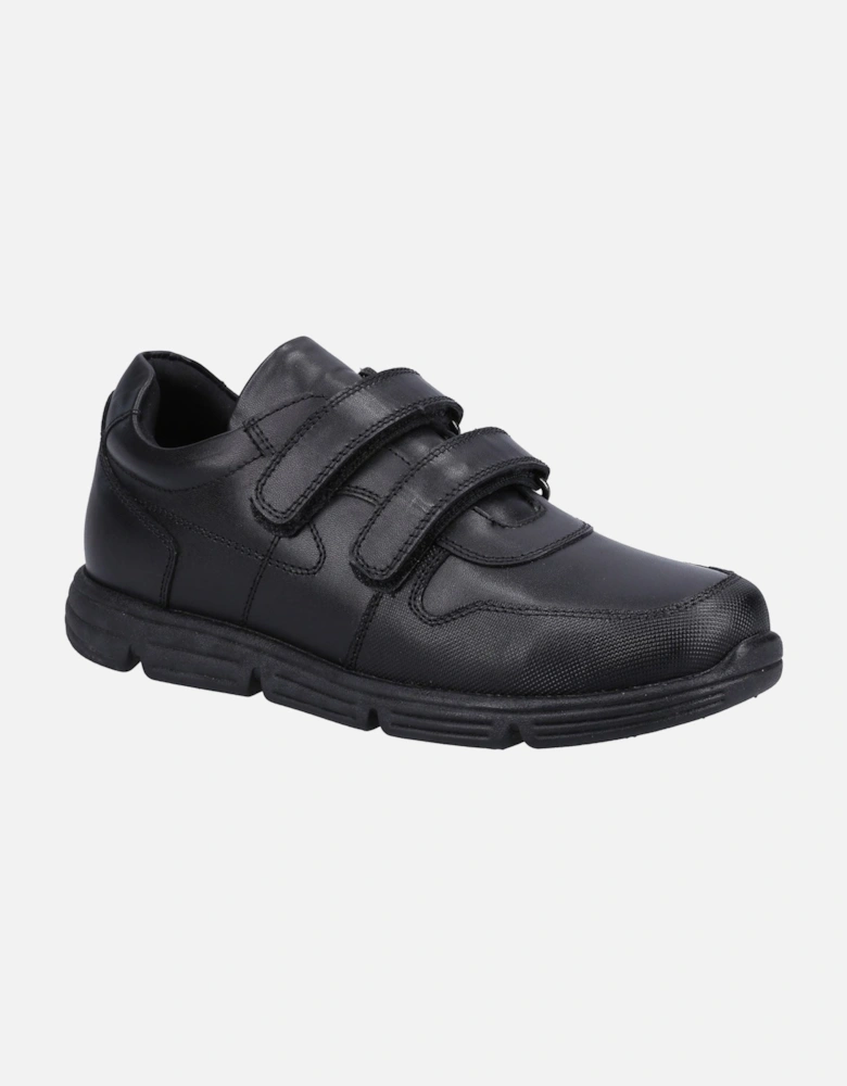 Lucas JNR Leather Boys's Black Shoes