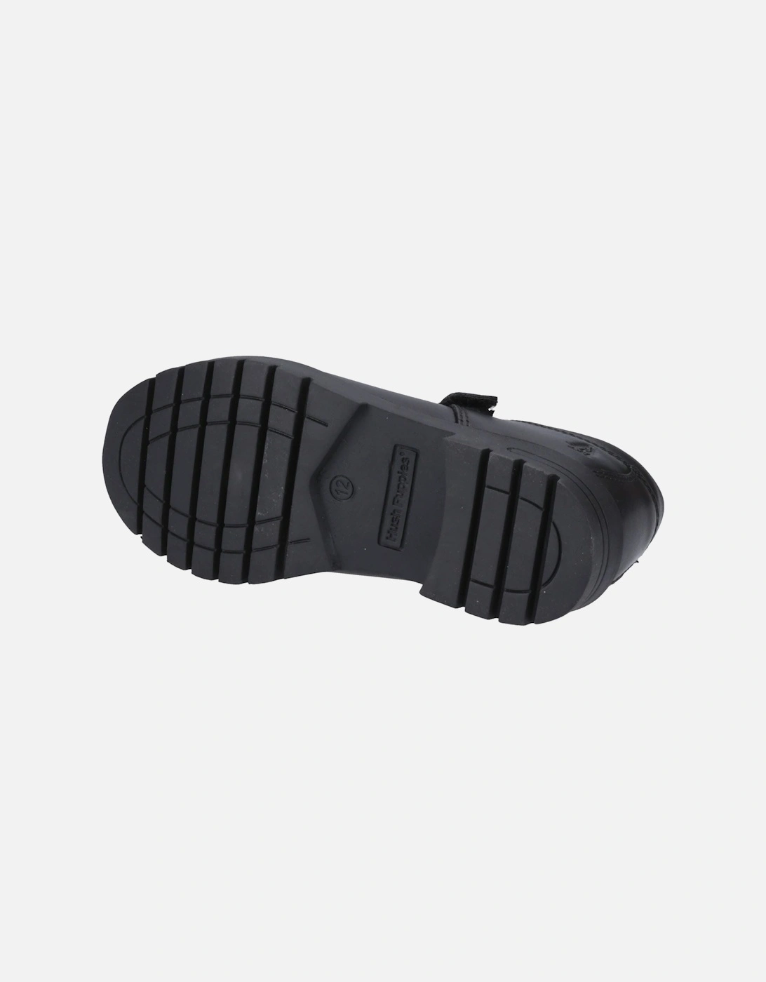 Tanya Junior Leather Girls's Black Shoes