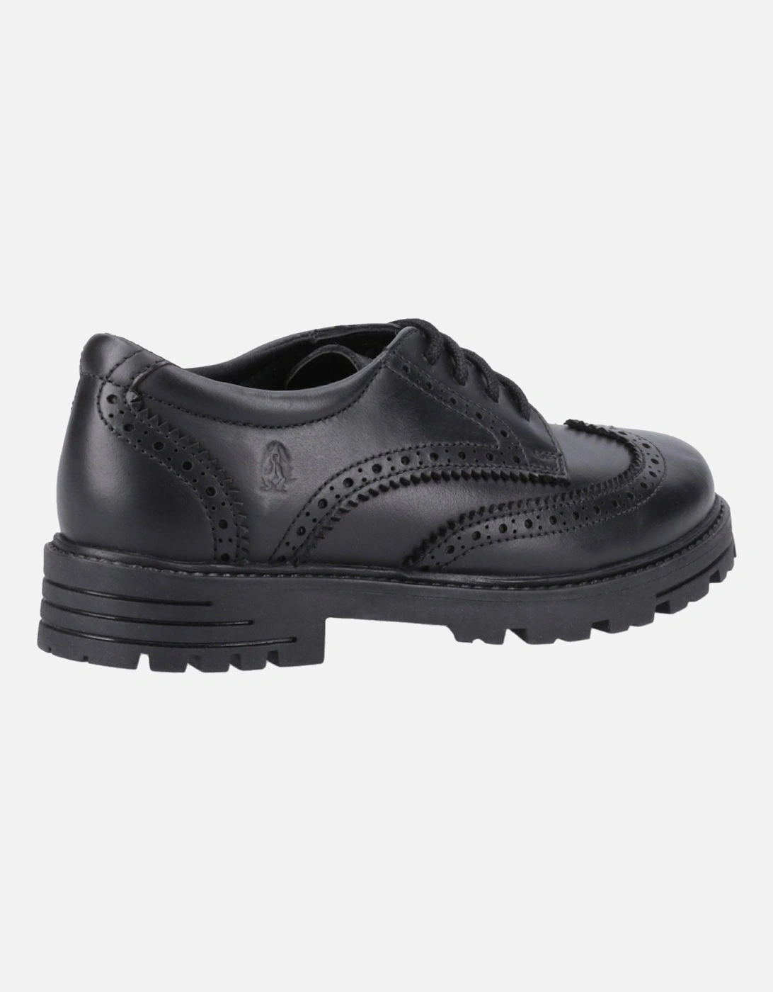 Maxine Senior Leather Girls's Black Brogues