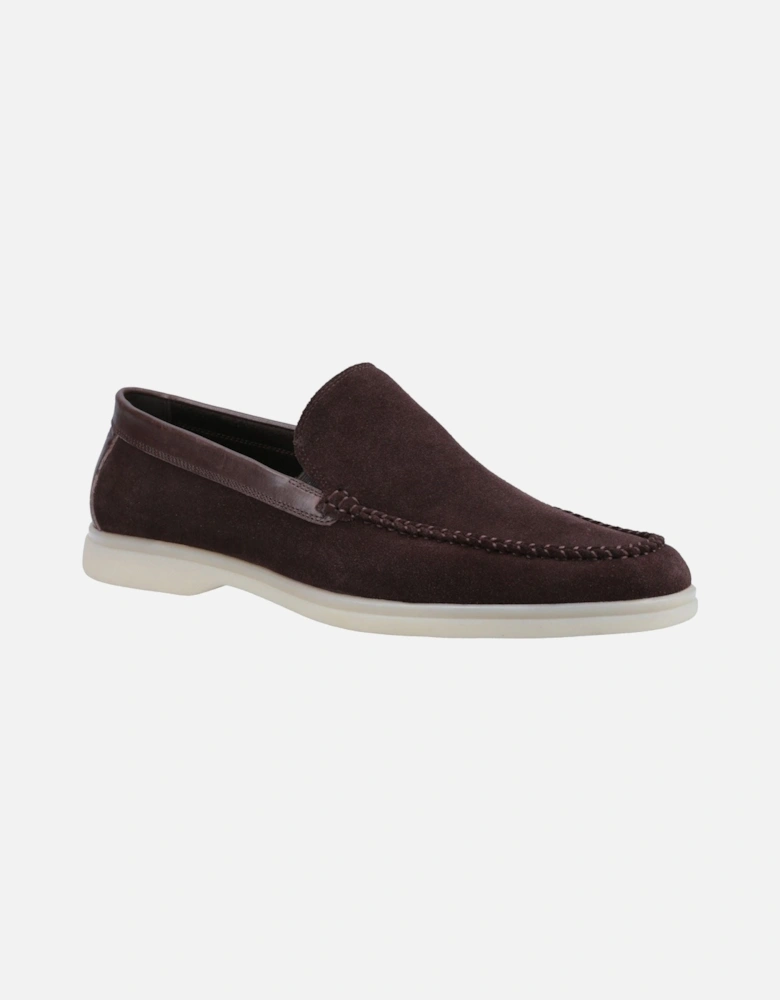 Leon Suede Men's Brown Loafers