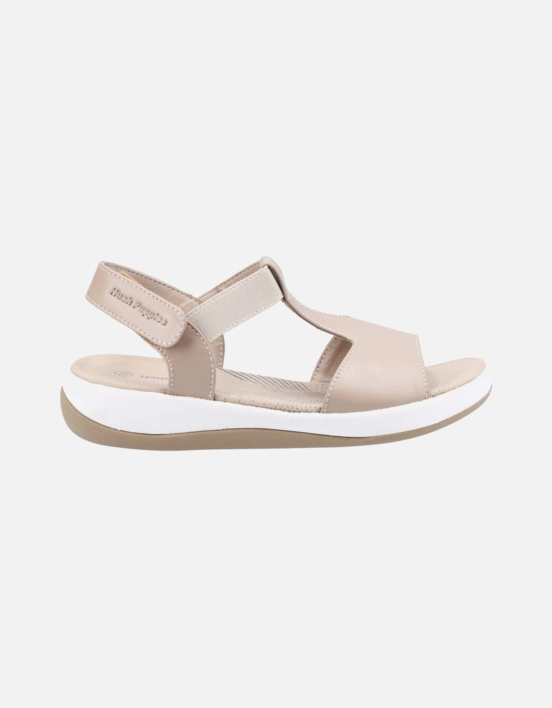 Sylvie Leather Women's Taupe Sandals