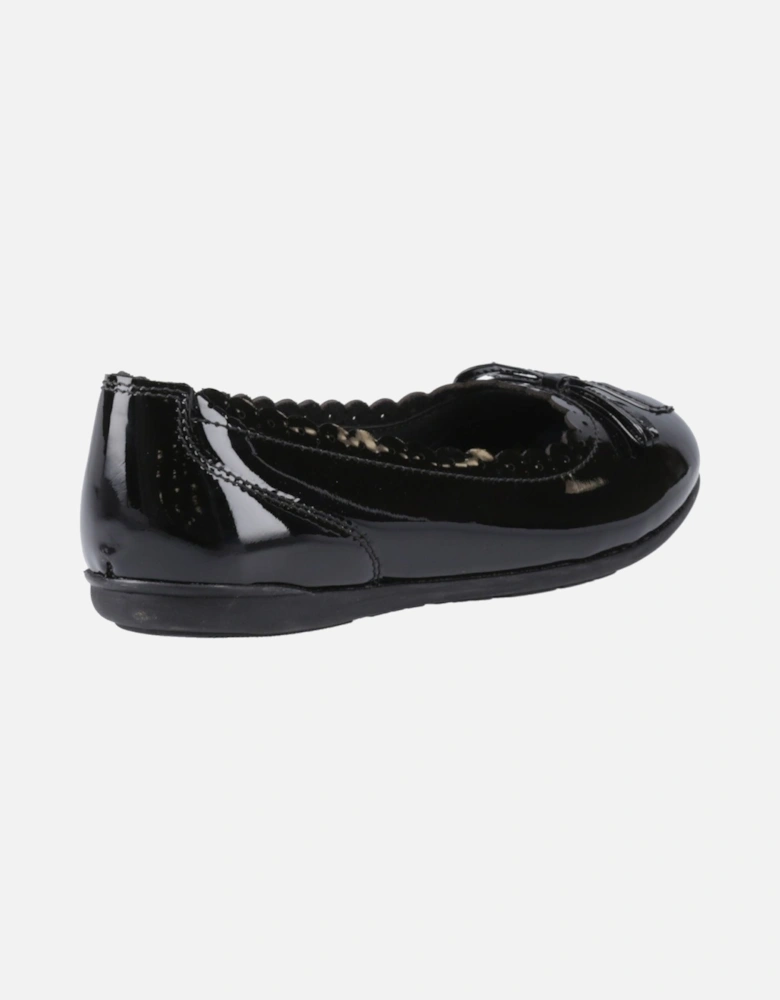 Lillie Ballerina Patent Leather Girls's Black Ballet Flats