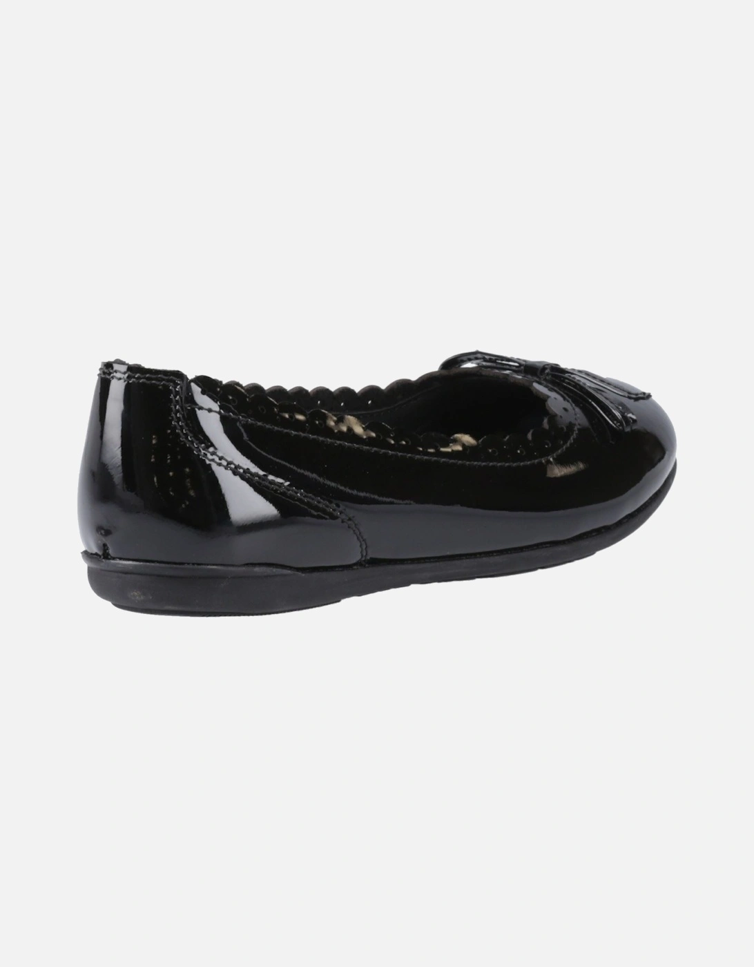 Lillie Ballerina Patent Leather Girls's Black Ballet Flats