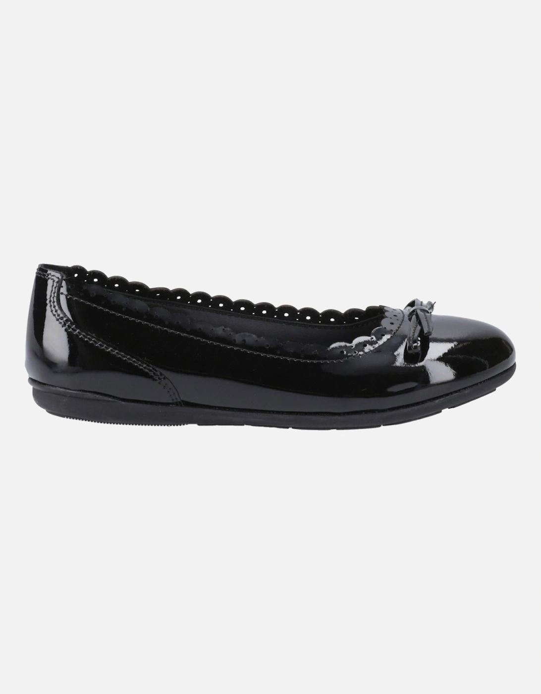 Lillie Ballerina Patent Leather Girls's Black Ballet Flats