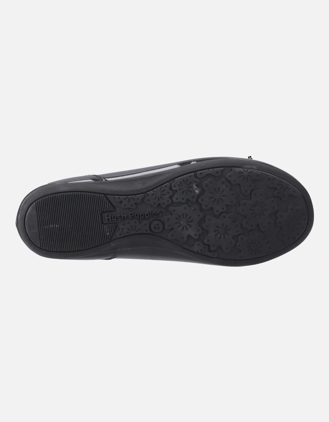 Lillie Ballerina Patent Leather Girls's Black Ballet Flats