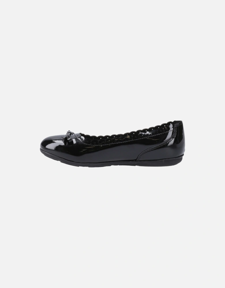 Lillie Ballerina Patent Leather Girls's Black Ballet Flats