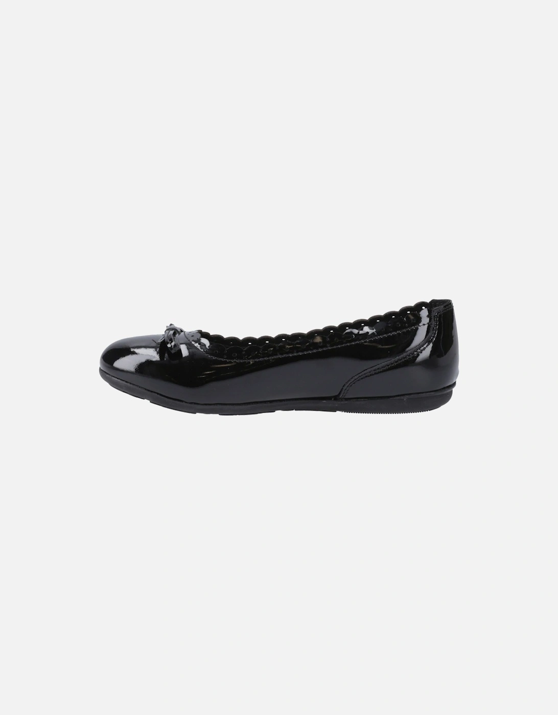 Lillie Ballerina Patent Leather Girls's Black Ballet Flats