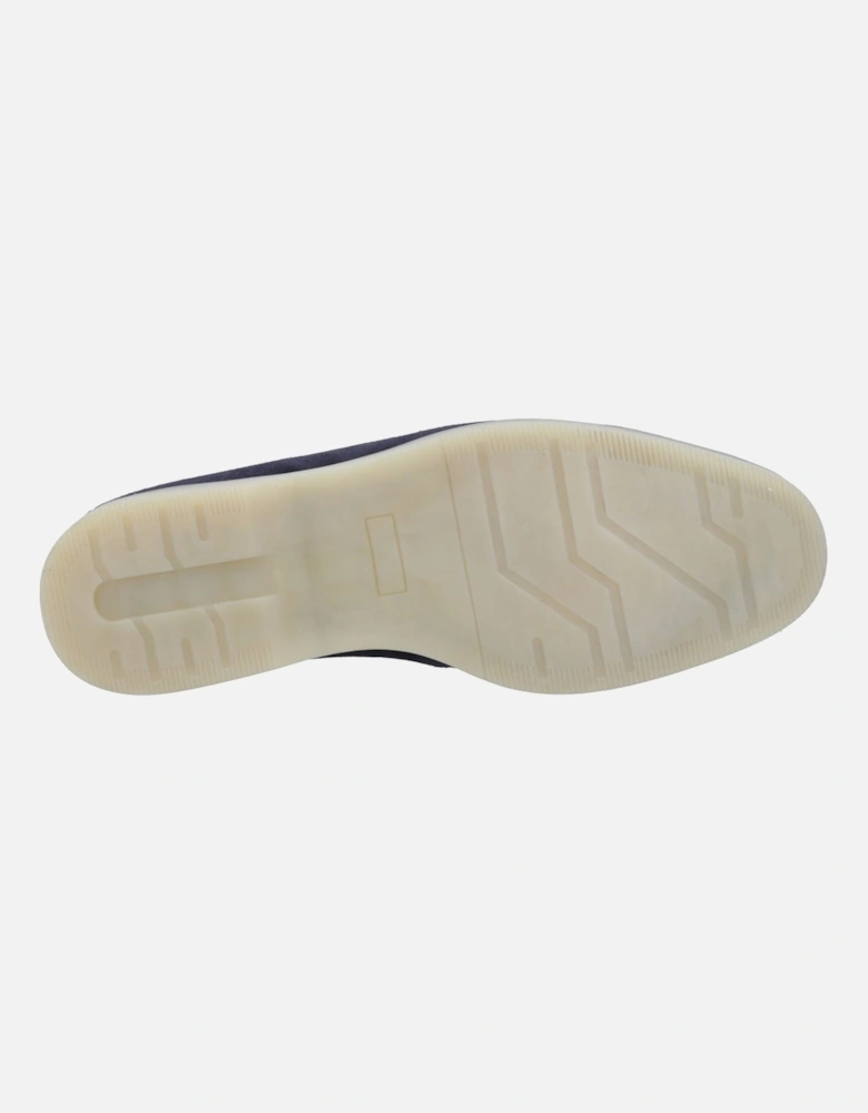 Leon Suede Men's Navy Loafers