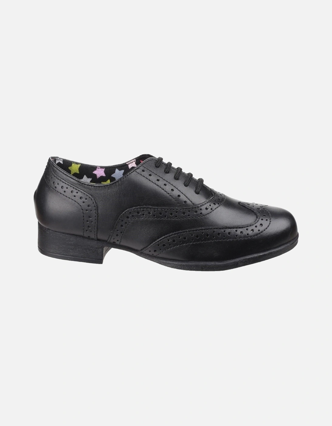 Kada Junior Leather Girls's Black Brogues