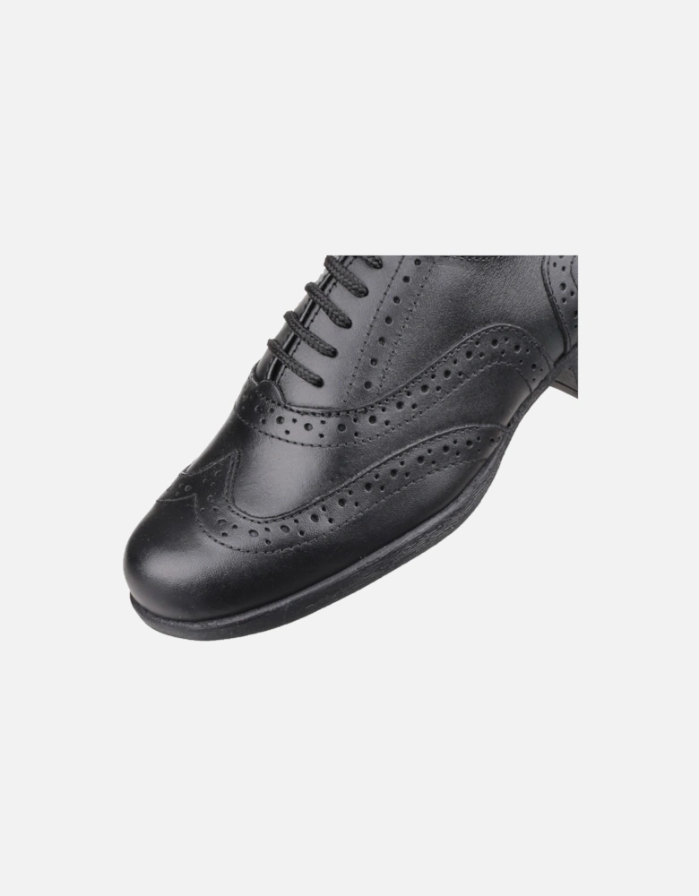 Kada Junior Leather Girls's Black Brogues