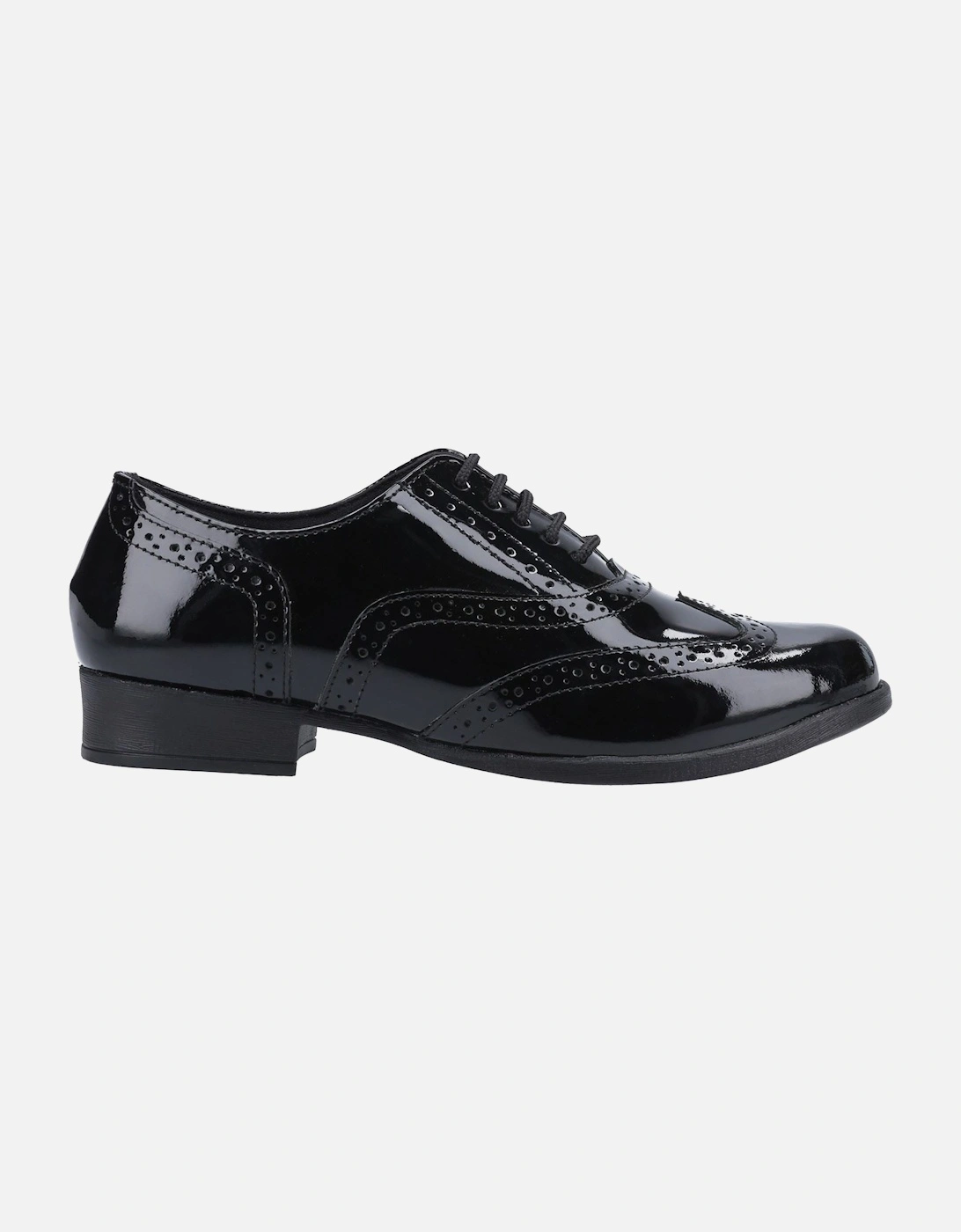 Kada Junior Patent Leather Girls's Patent Black Brogues