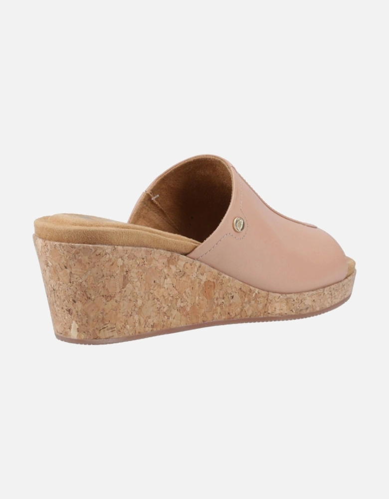 Willow Leather Women's Cafe Creme Wedges