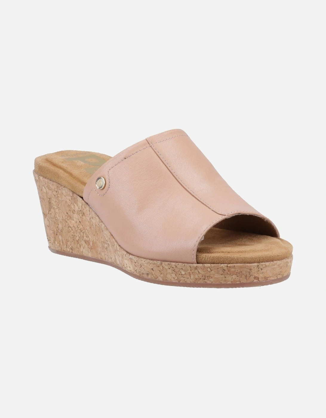 Willow Leather Women's Cafe Creme Wedges, 6 of 5