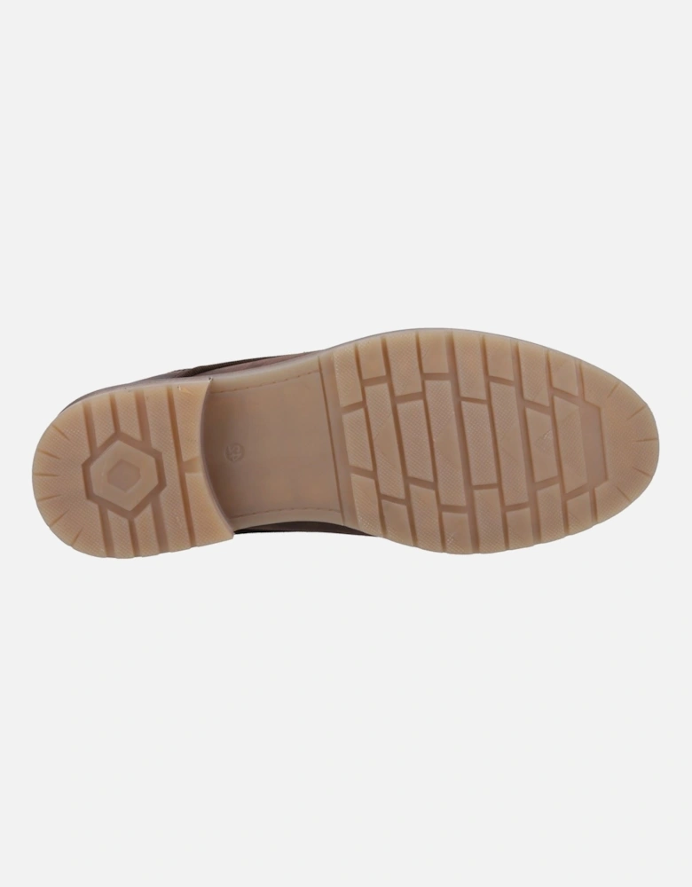 Richie Leather Men's Brown Lace-Up Shoes