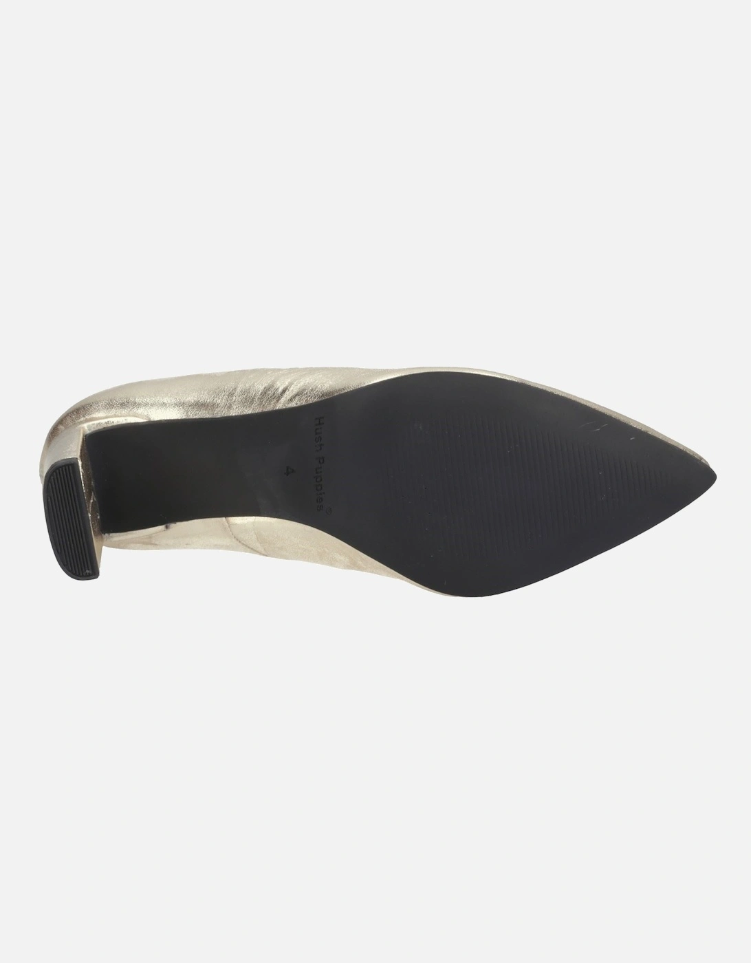 Olivia Suede Women's Gold Shoes