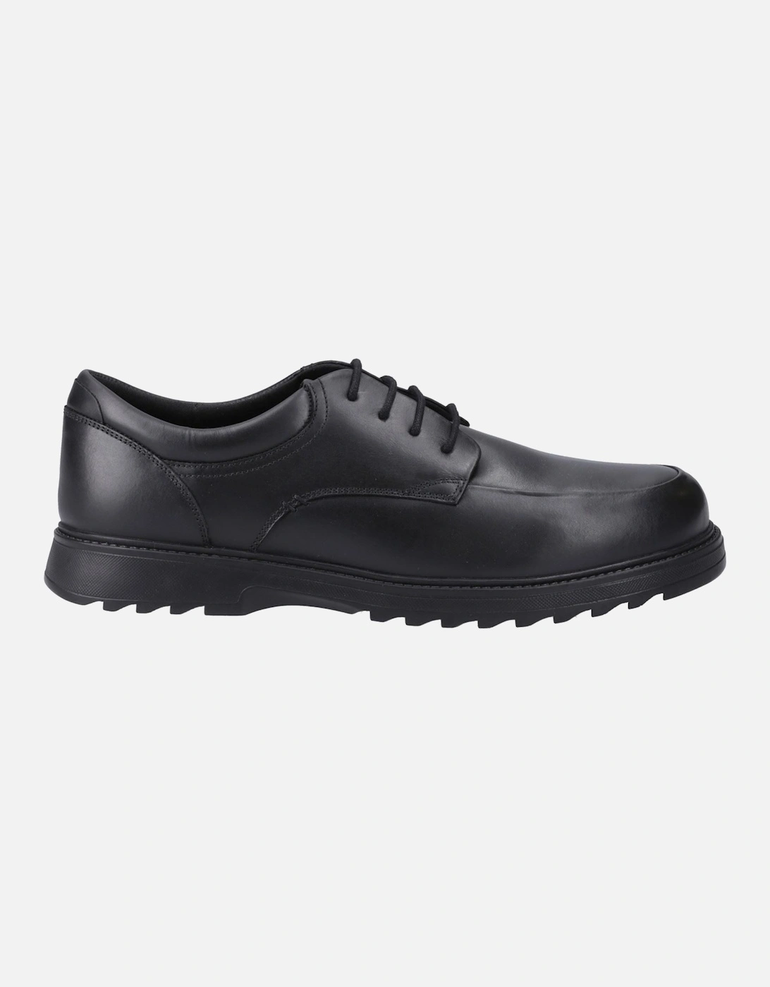 Romeo Leather Boys's Black Shoes