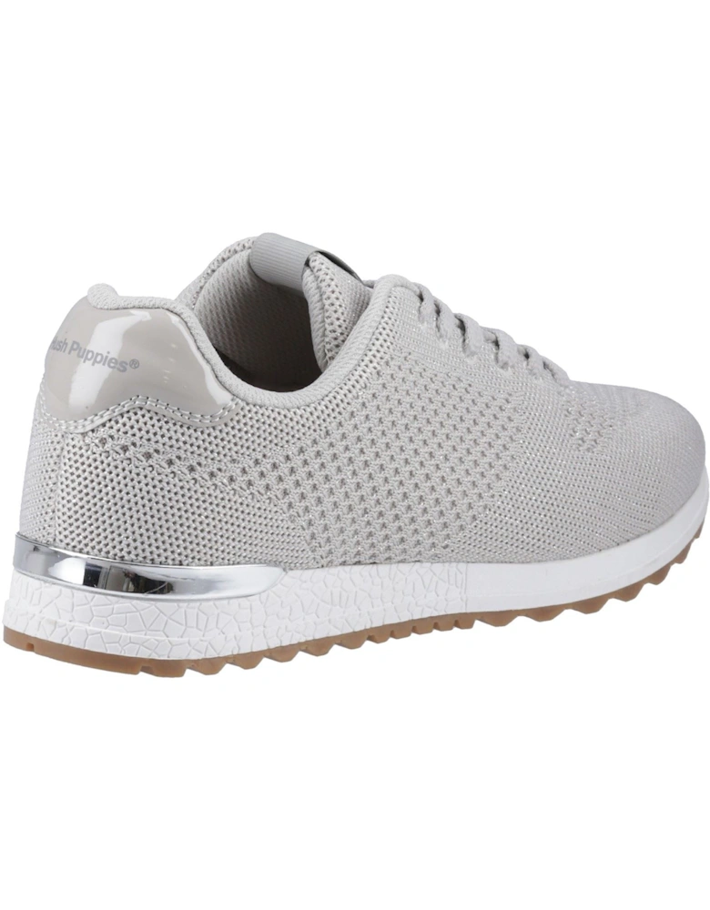 Katrina Textile Women's Grey Trainers