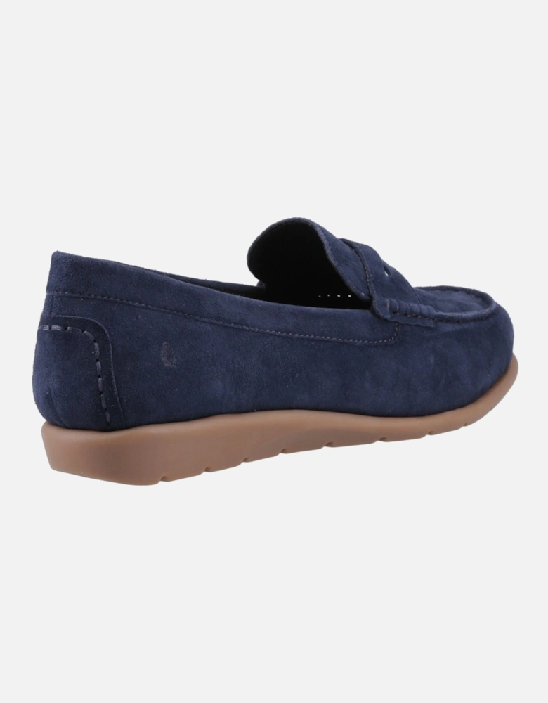 Shelby Suede Suede Women's Navy Loafers