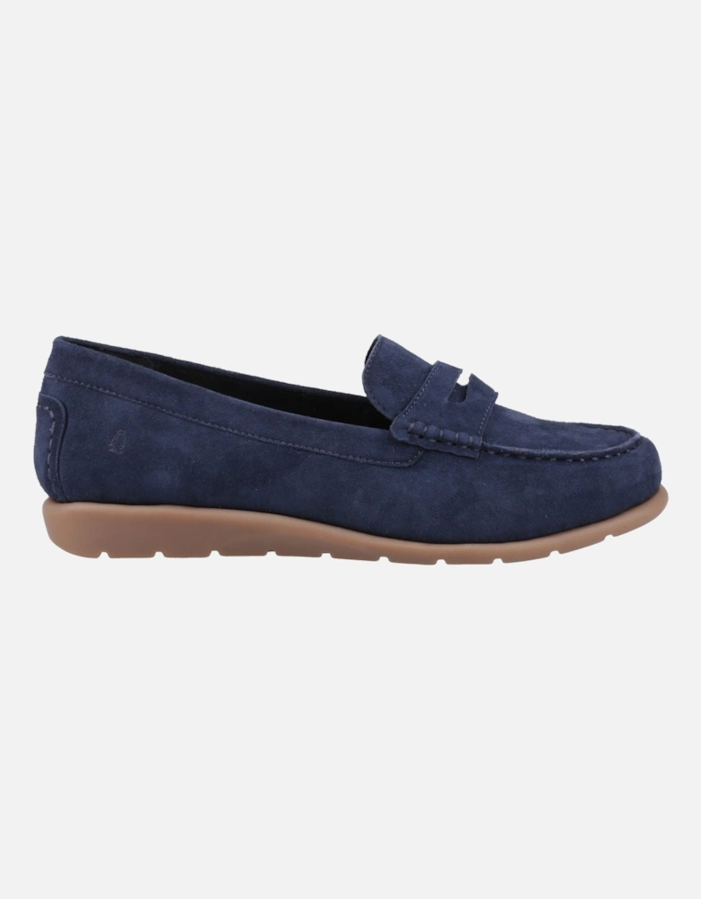 Shelby Suede Suede Women's Navy Loafers