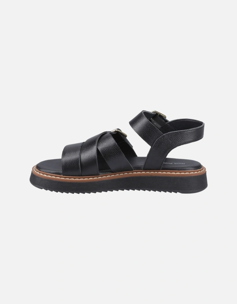 Cady Leather Women's Black Sandals