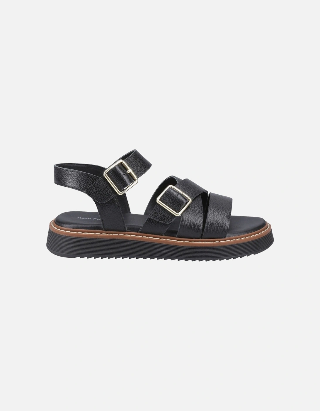 Cady Leather Women's Black Sandals