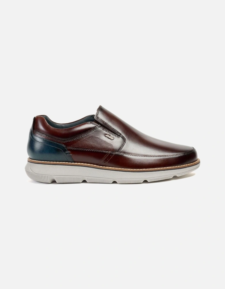 Fowler Leather Men's Tan Loafers