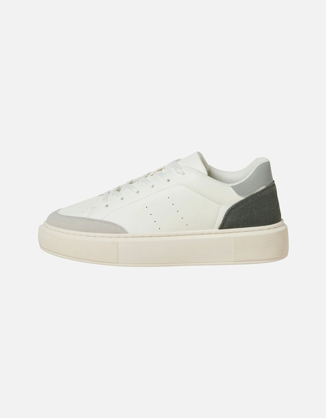 Aspire Court Polyurethane Men's White Vapour Blue/Castlerock Trainers