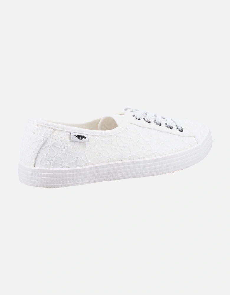 Chow Chow Cotton Women's White Trainers