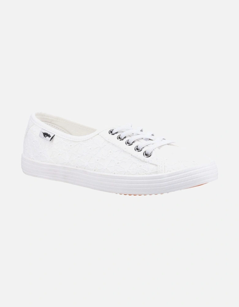 Chow Chow Cotton Women's White Trainers