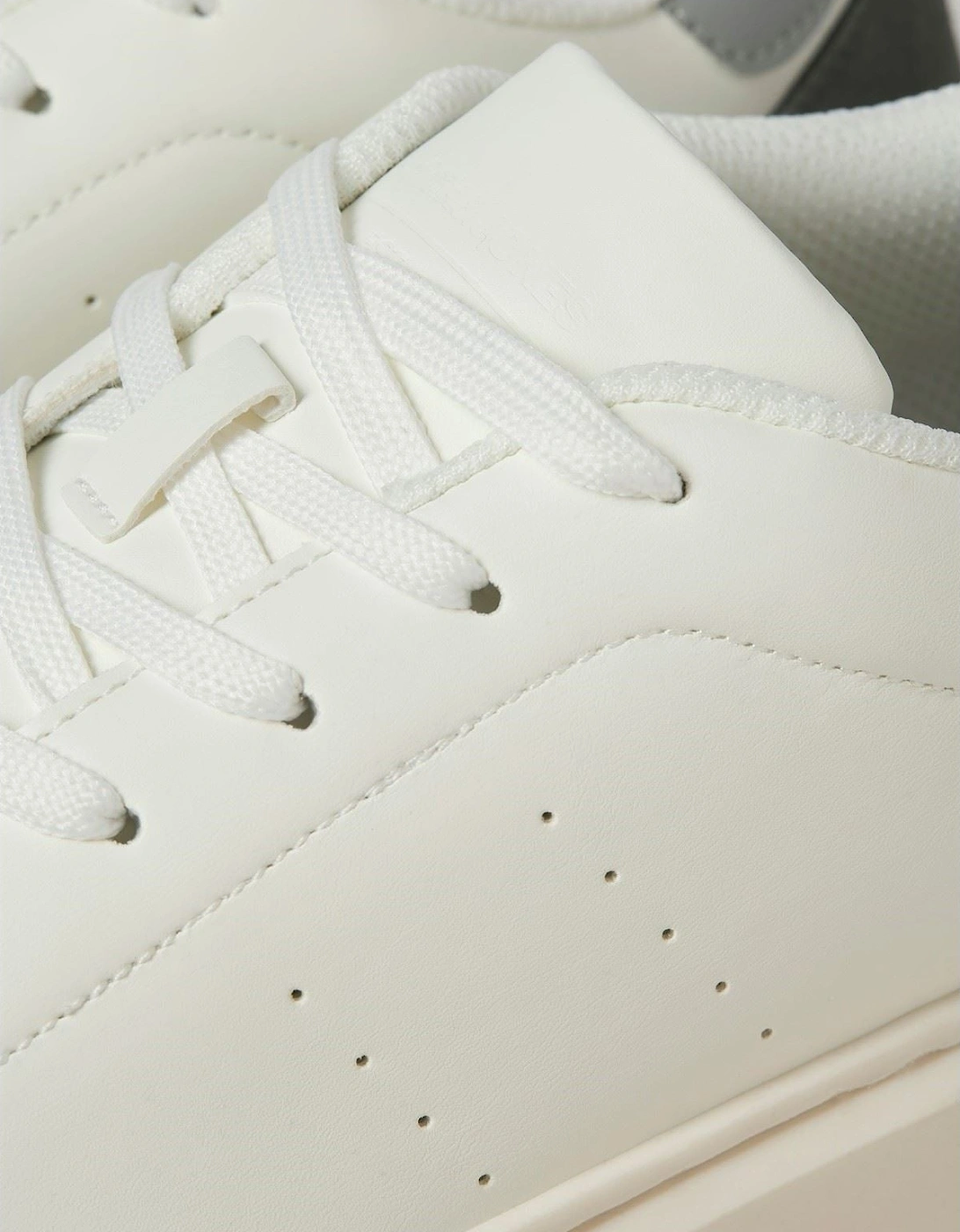 Aspire Court Polyurethane Men's White Vapour Blue/Castlerock Trainers
