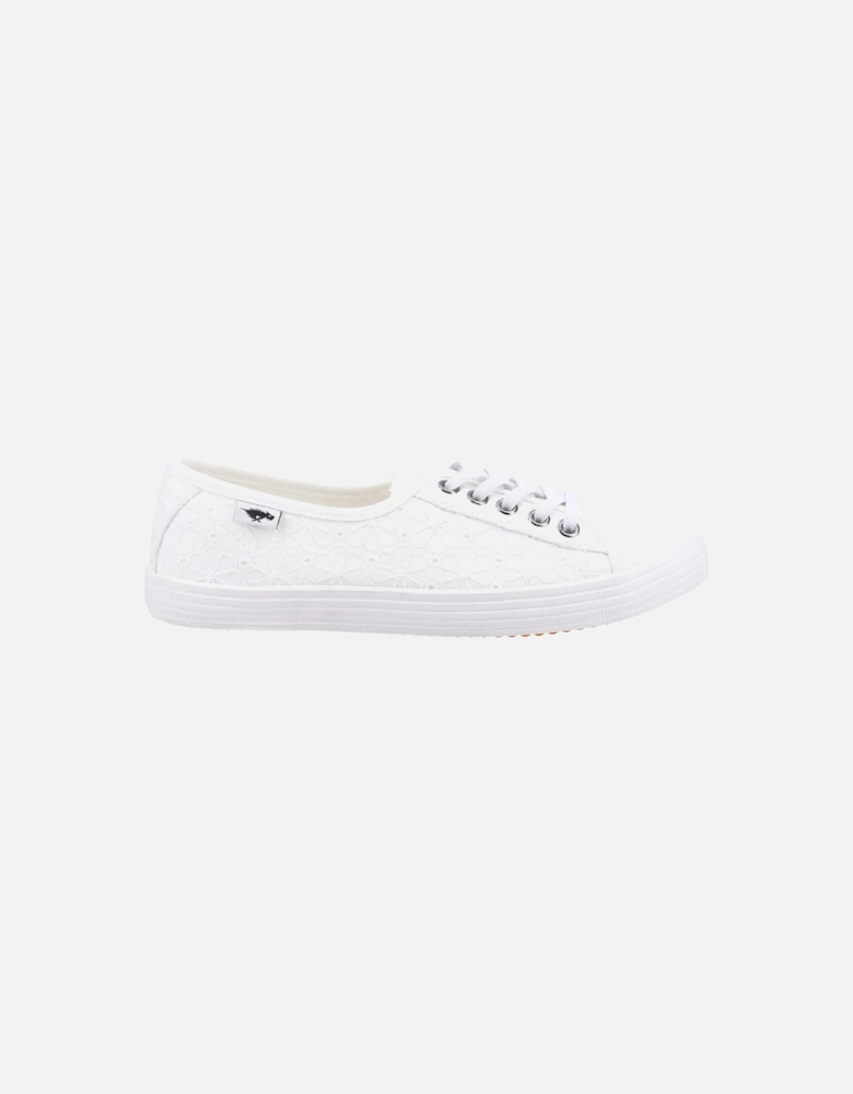 Chow Chow Cotton Women's White Trainers