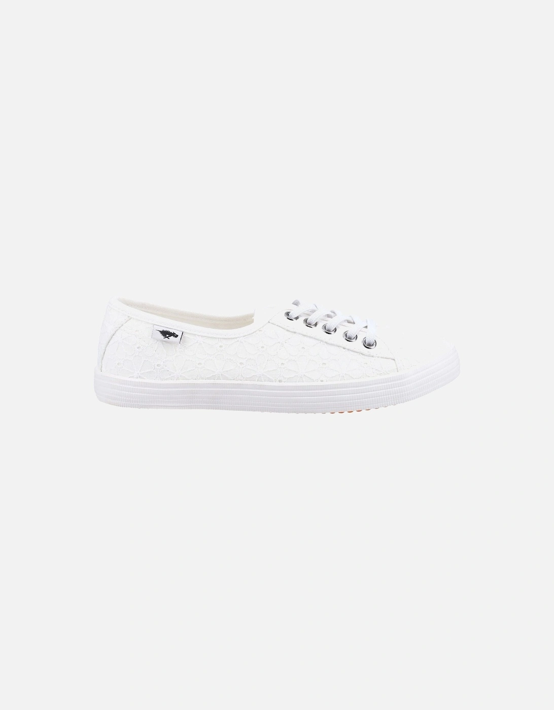Chow Chow Cotton Women's White Trainers