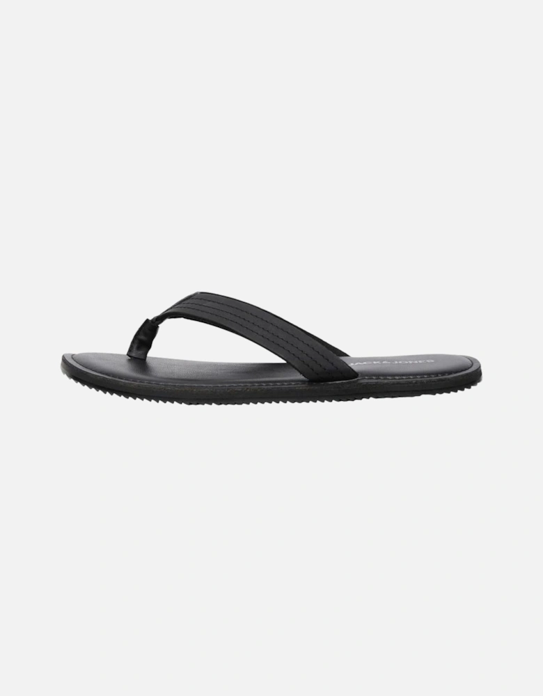 Washton Leather Men's Anthracite Flip Flops