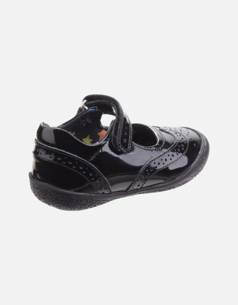 Rina Junior Patent Leather Girls's Patent Black Shoes