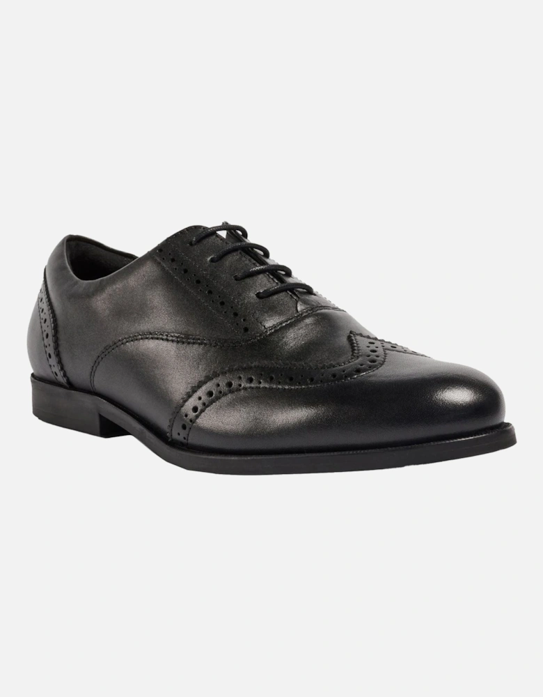 Lee Leather Girls's Black Loafers