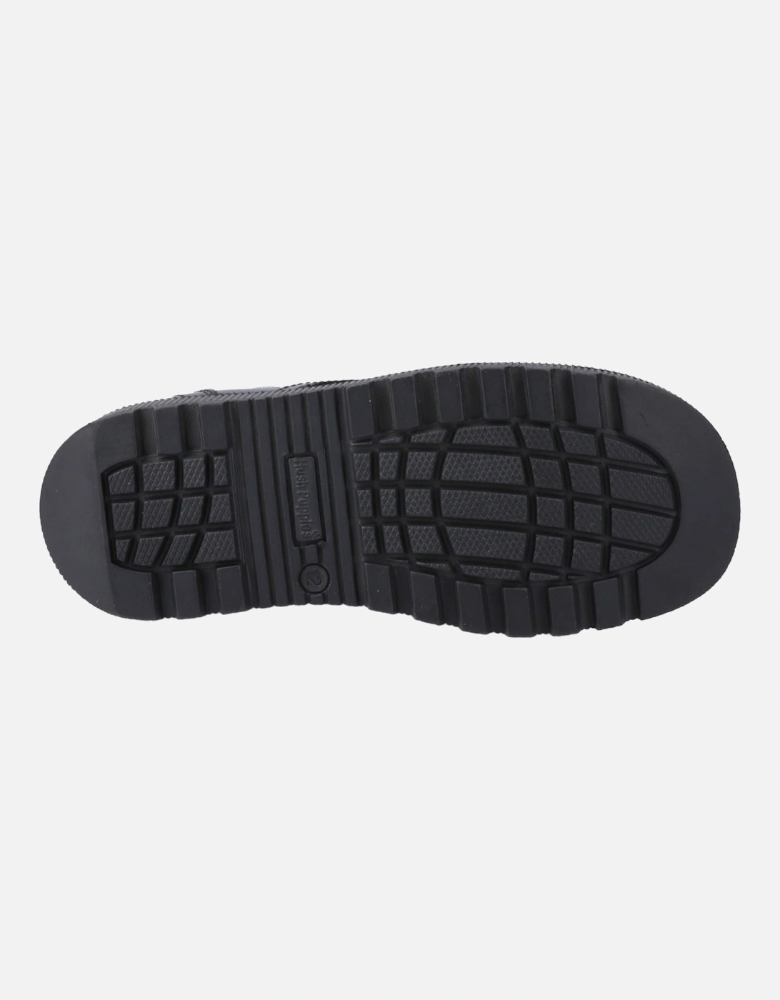Keeley Leather Girls's Black Lace-Up Shoes