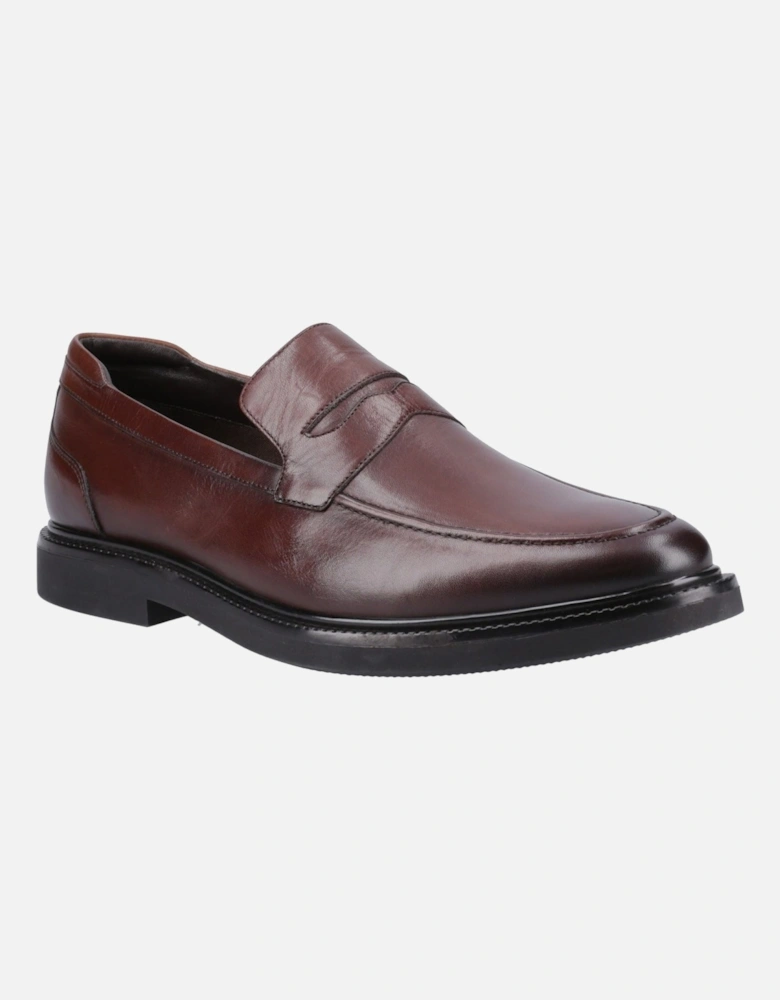 Knox Leather Men's Chocolate Loafers