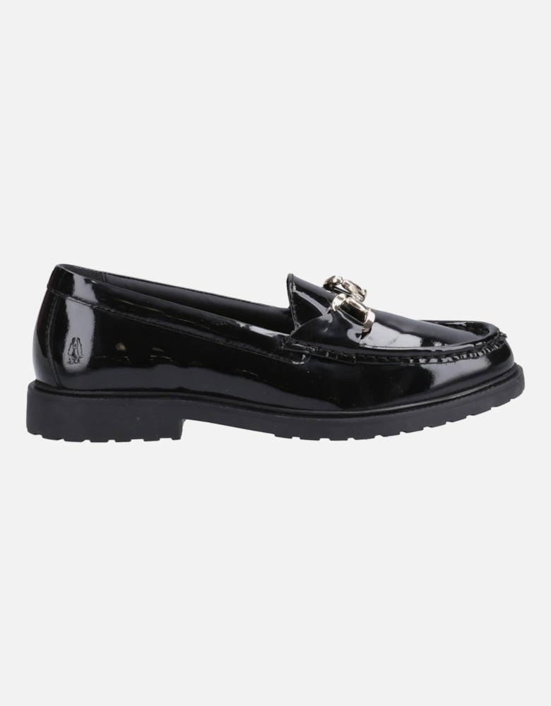 Verity Patent Snaffle Leather Women's Black Loafers