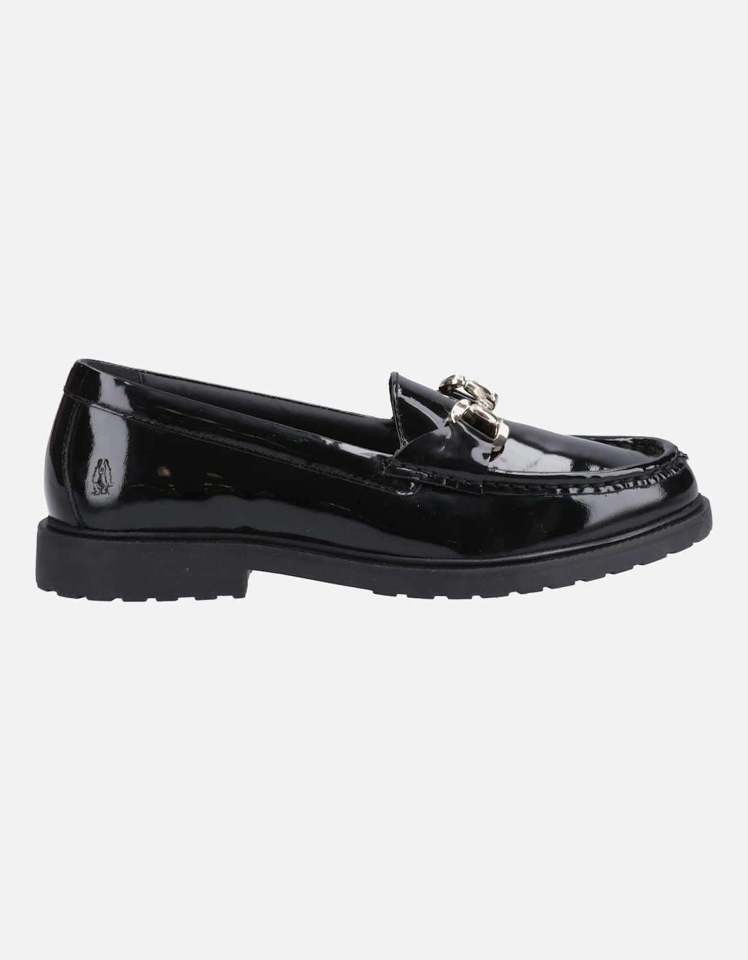 Verity Patent Snaffle Leather Women's Black Loafers