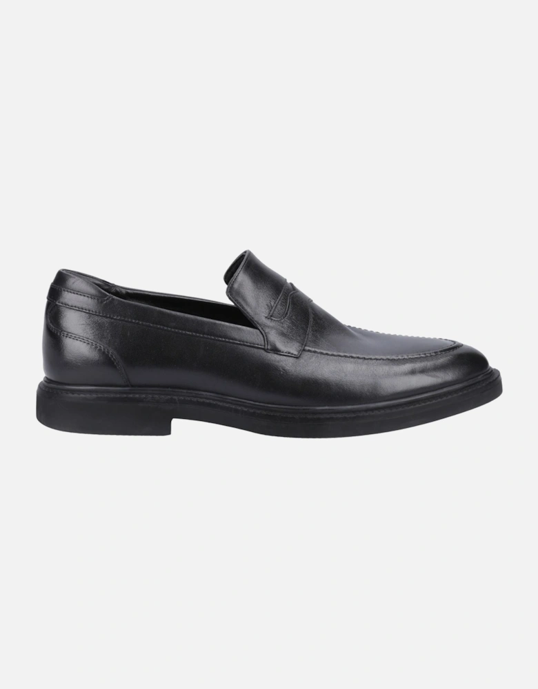 Knox Leather Men's Black Loafers