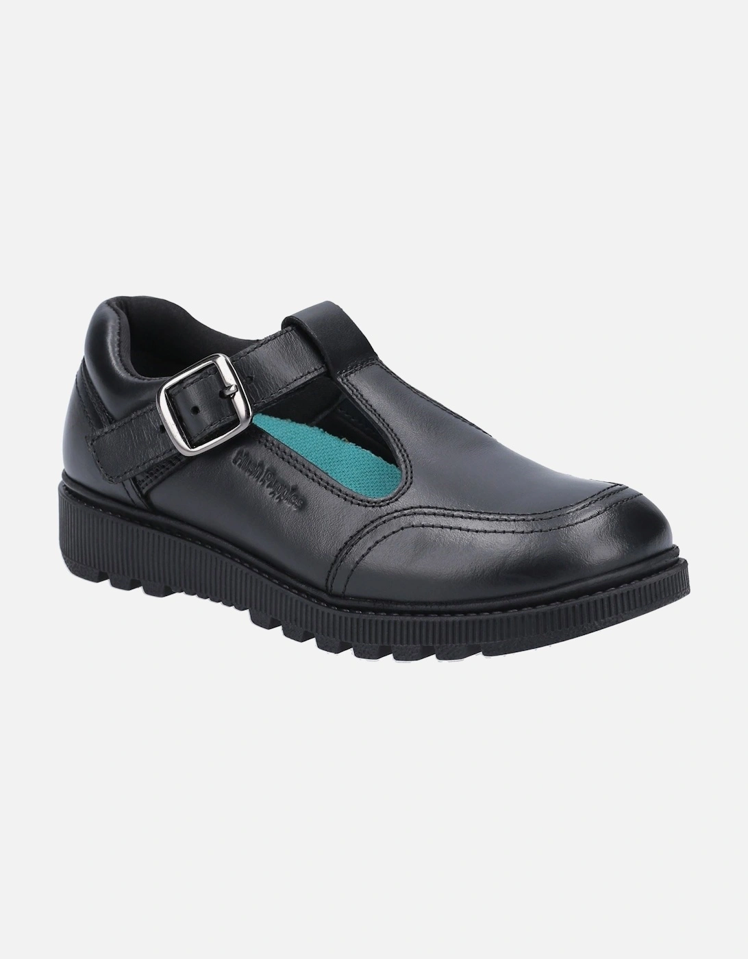 Kerry Senior Leather Girls's Black Shoes, 6 of 5