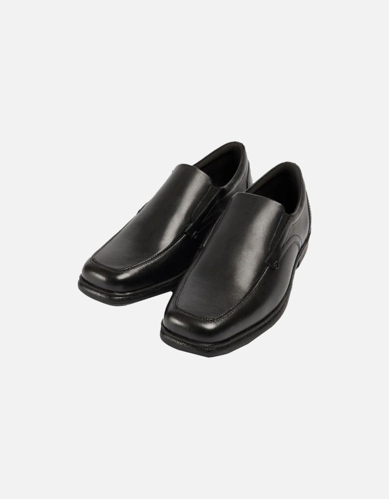 Carpenter Leather Boys's Black Loafers