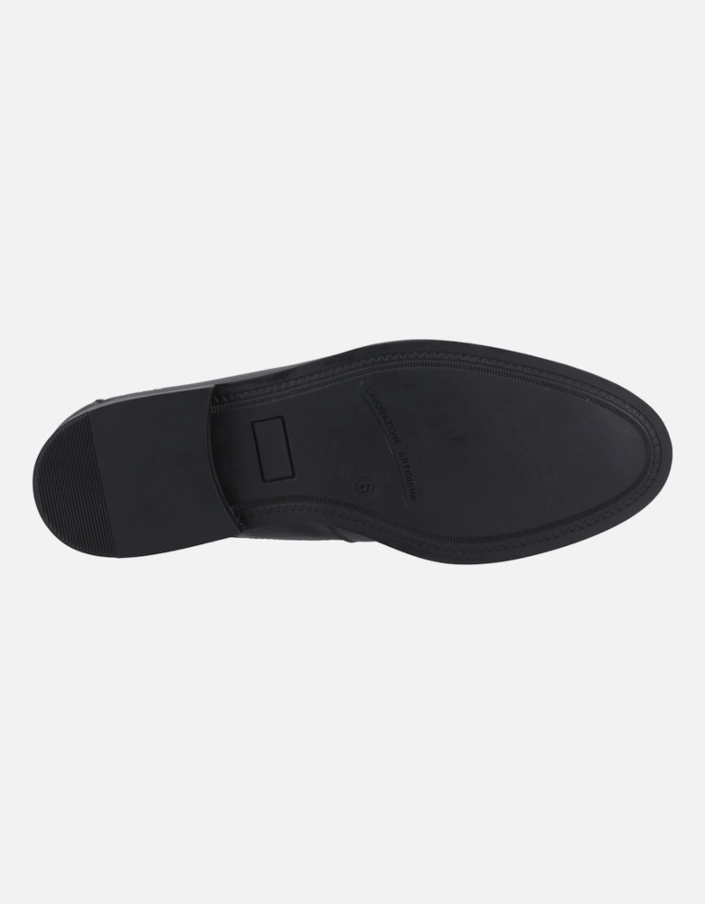 Islay Leather Girls's Black Loafers
