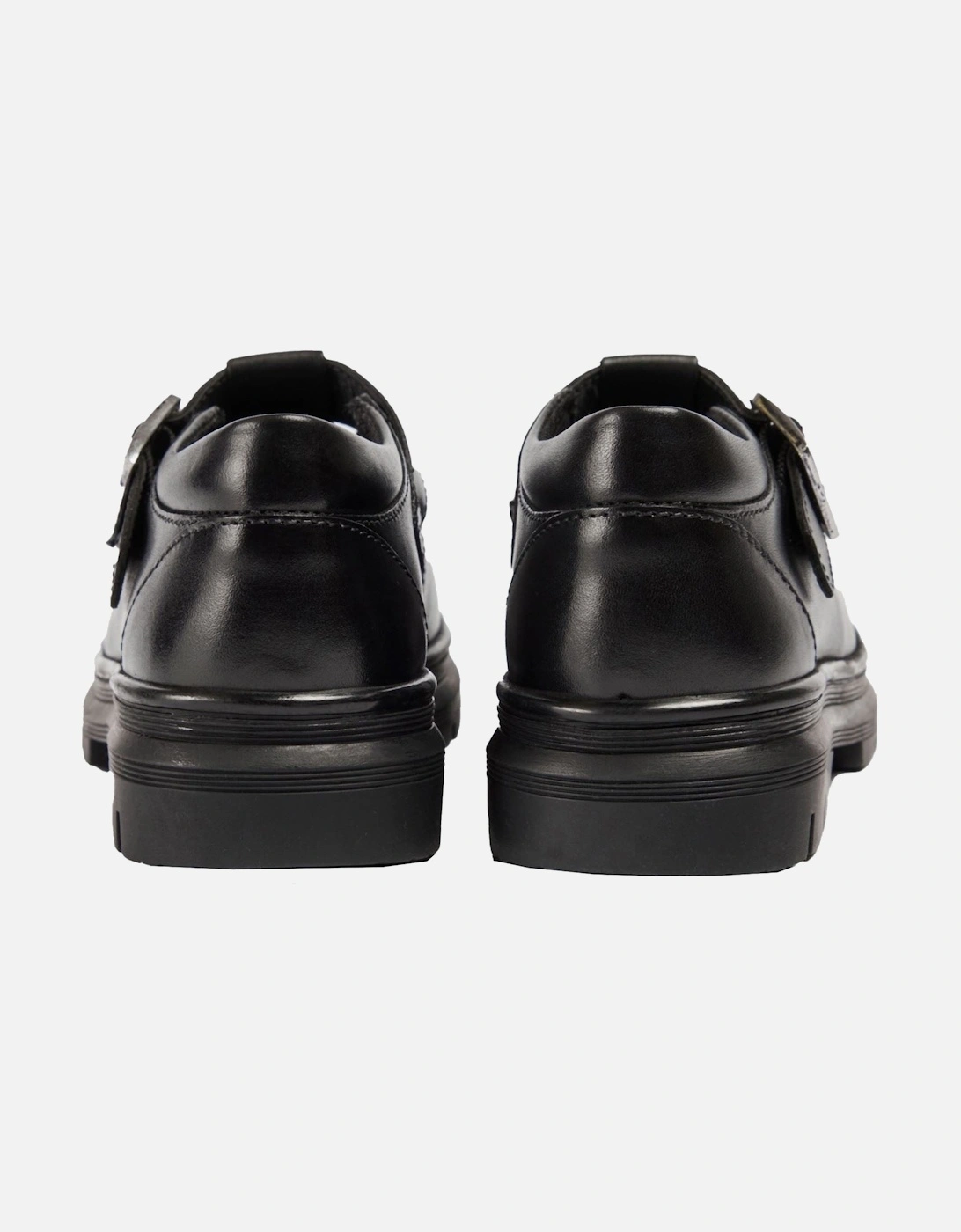 Emilie Faux Leather Girls's Black Loafers
