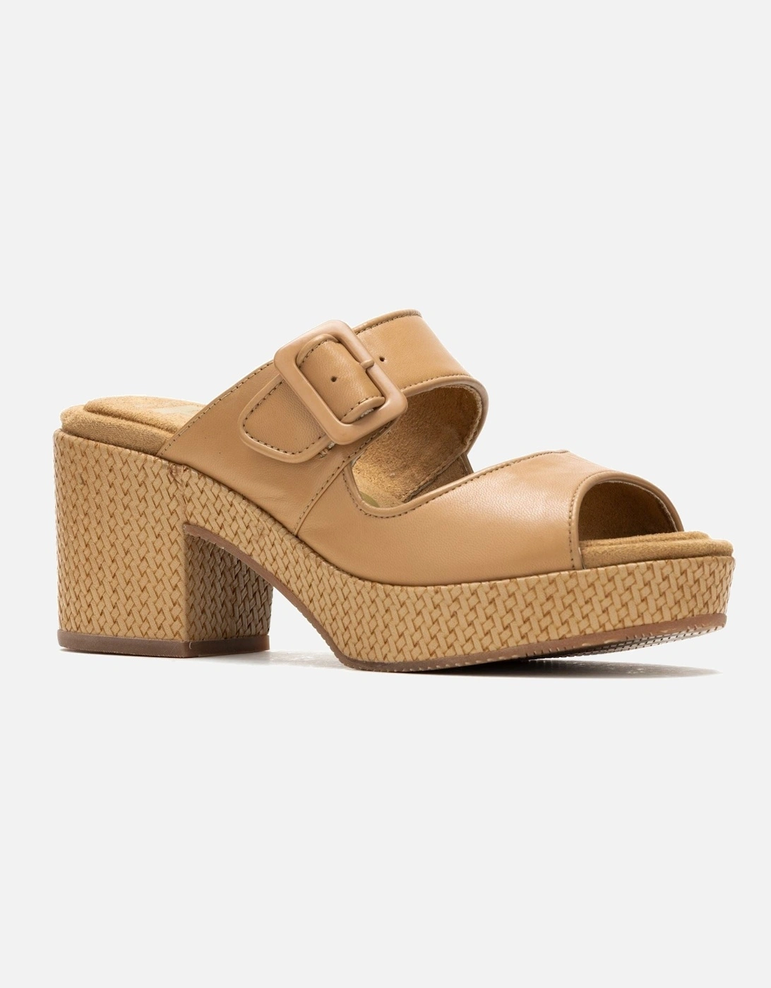 Poppy Leather Women's Tan Sandals, 7 of 6