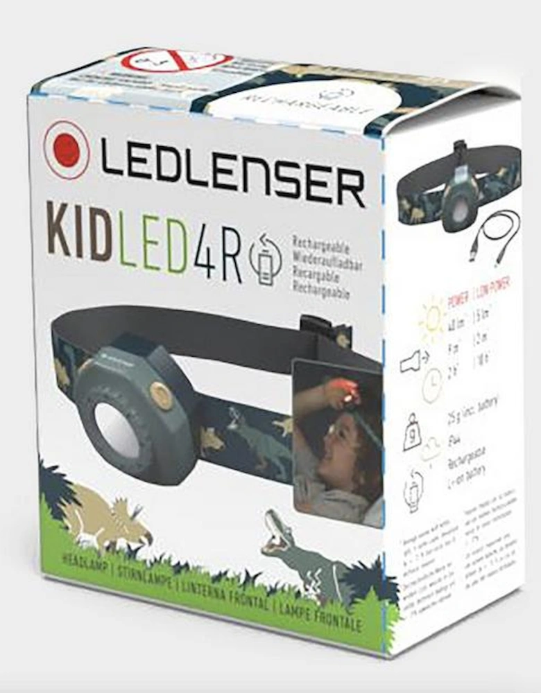 KidLED4R Rechargeable Head Torch