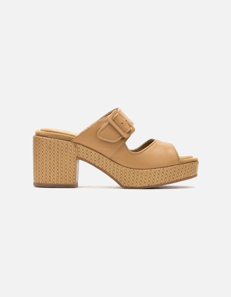 Poppy Leather Women's Tan Sandals