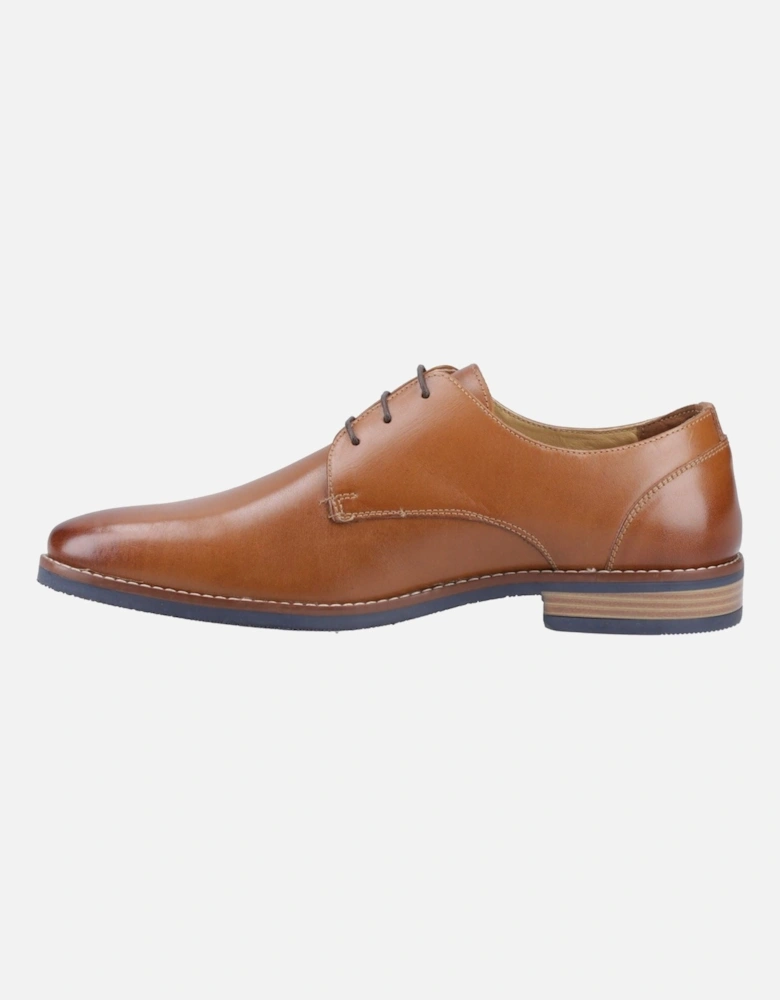 Mike Leather Men's Tan Lace-Up Shoes