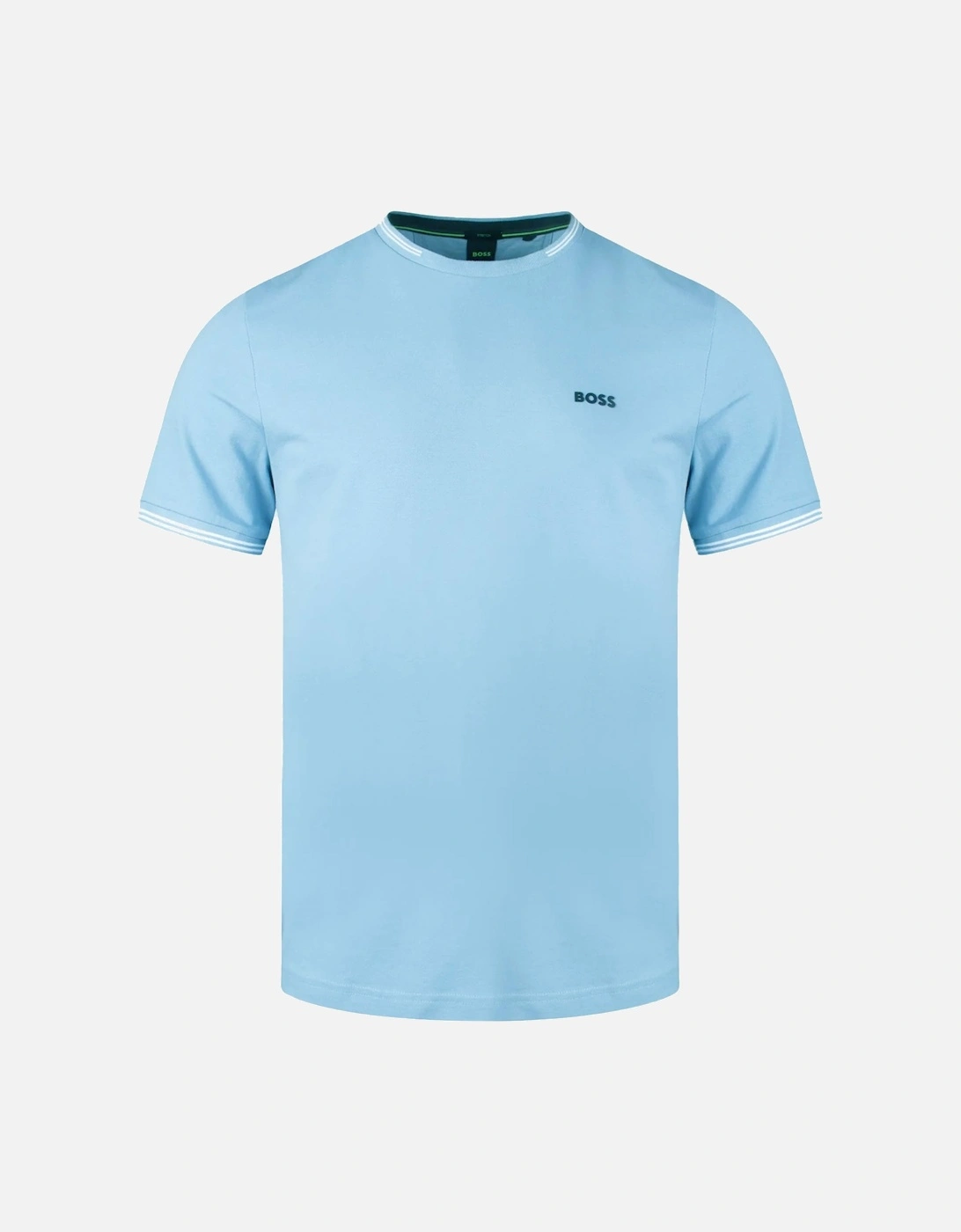 BOSS Taul T-Shirt Light Pastel Blue, 4 of 3